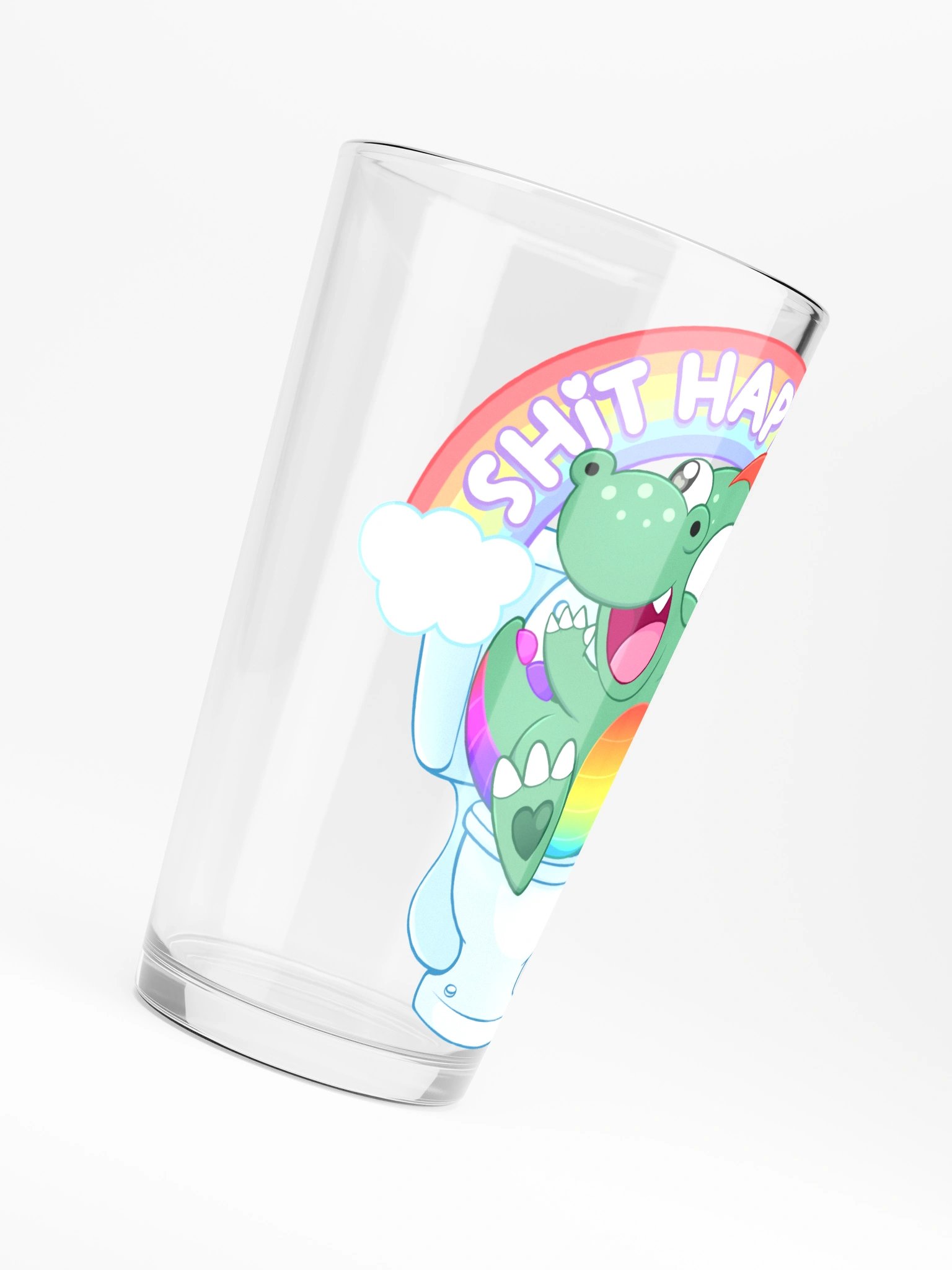 Shit Happens Pint Glass product image (6)