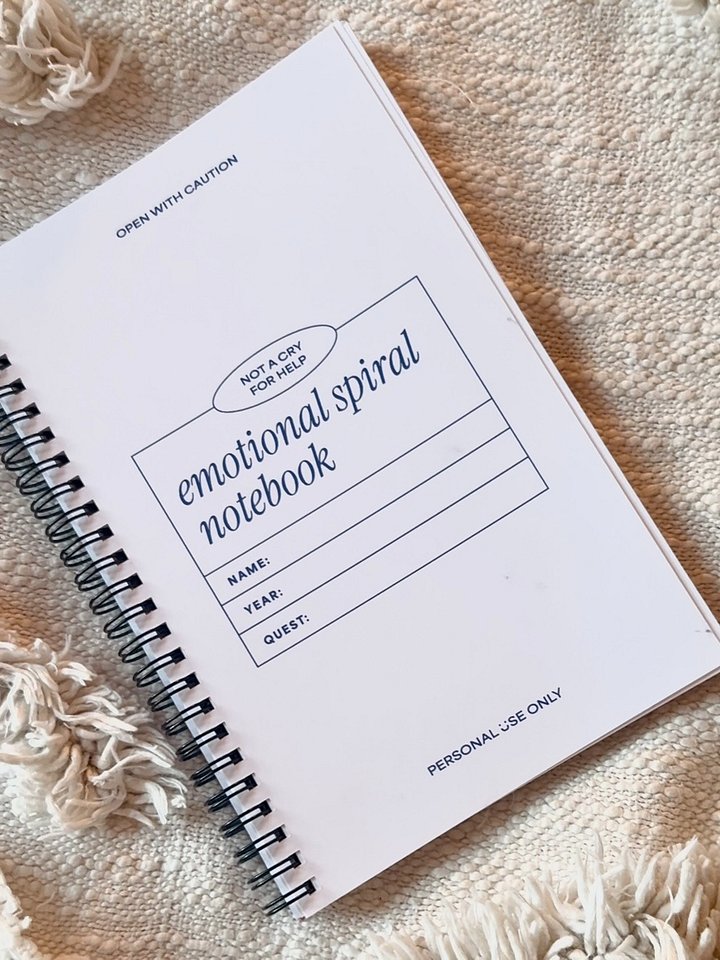 Emotional Spiral Notebook product image (1)