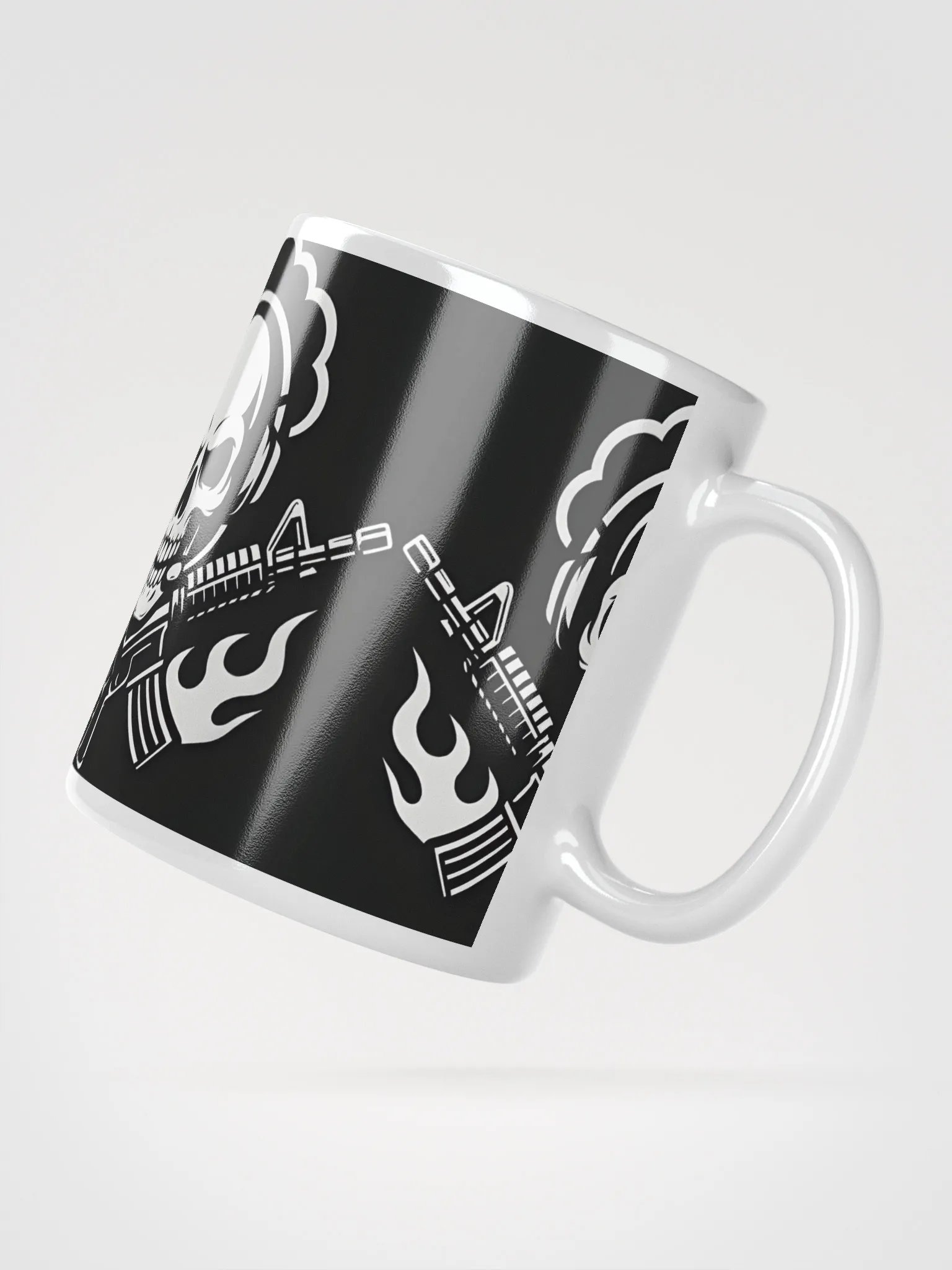 ☕ Atomic Fire Gaming Mug – “Locked & Loaded” Edition product image (5)