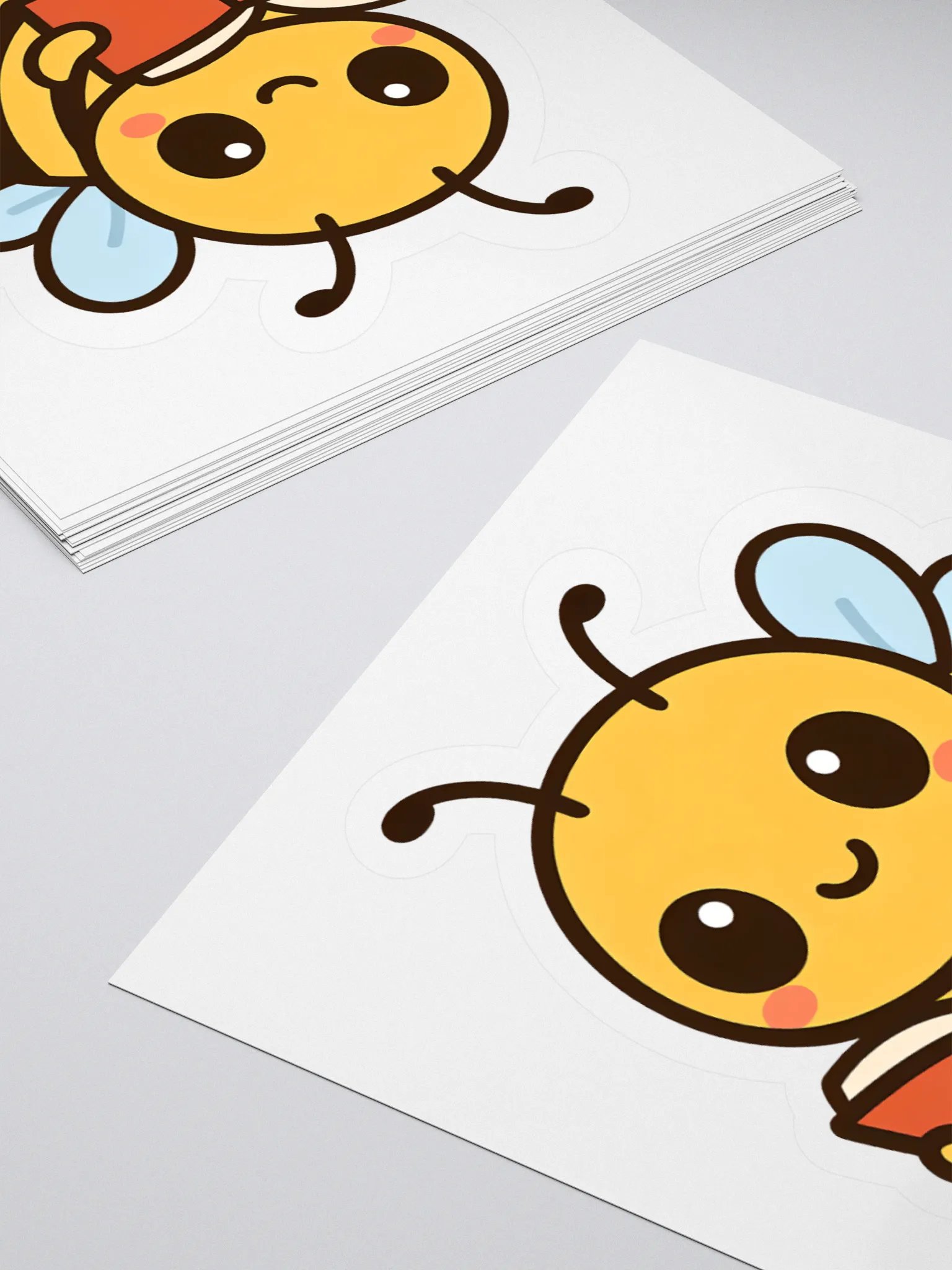 Adorable Bee with Book Sticker product image (10)