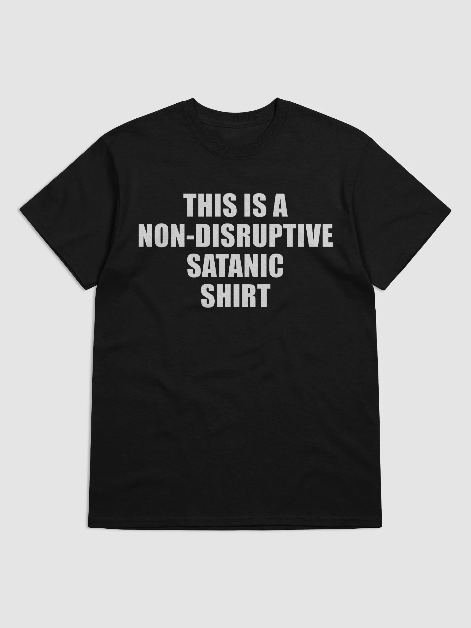 Non-Disruptive Satanist - Shirt product image (48)
