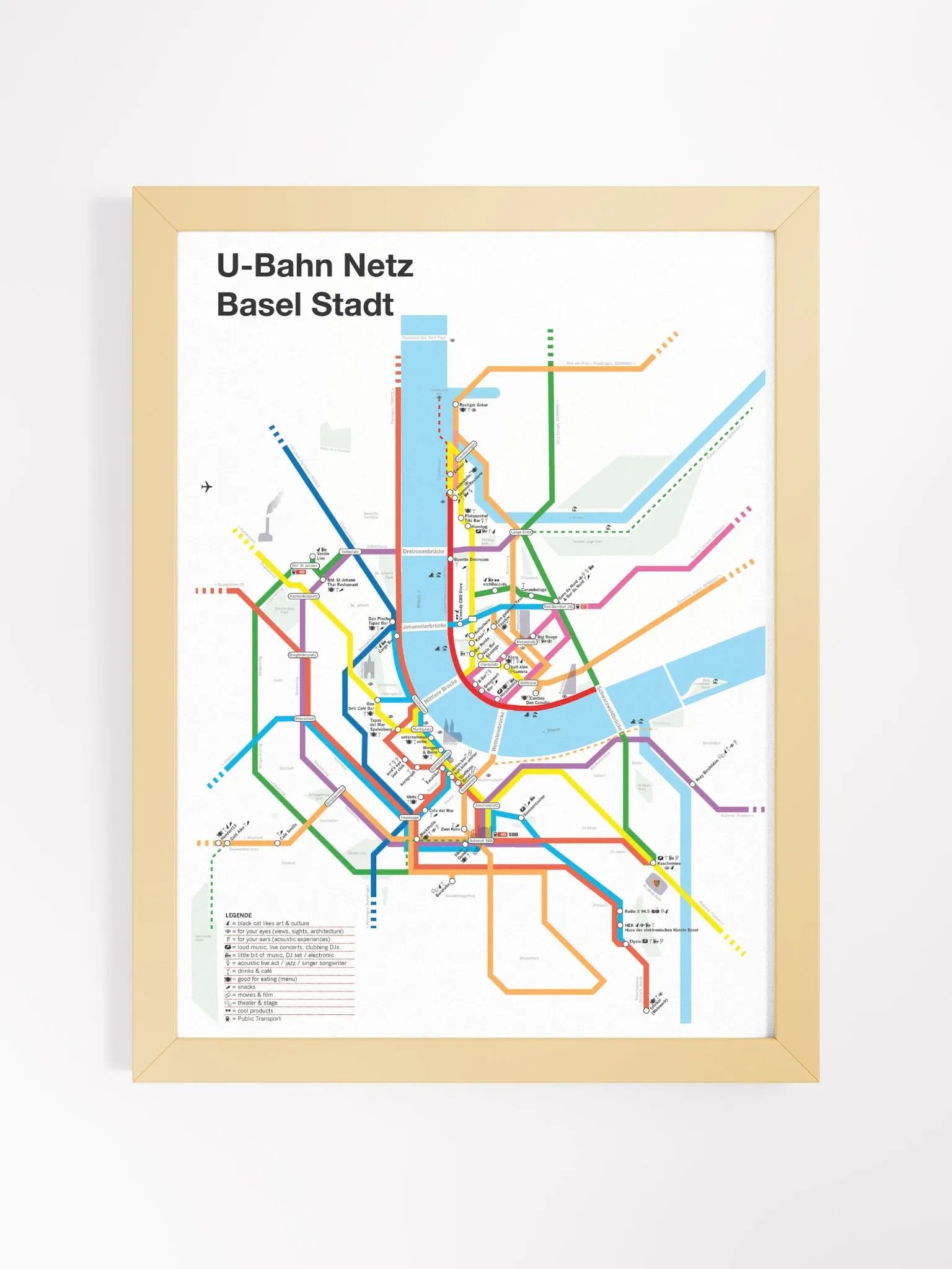 U-BAHN • framed Poster • collectors edition ⭐️⭐️⭐️⭐️⭐️ product image (9)