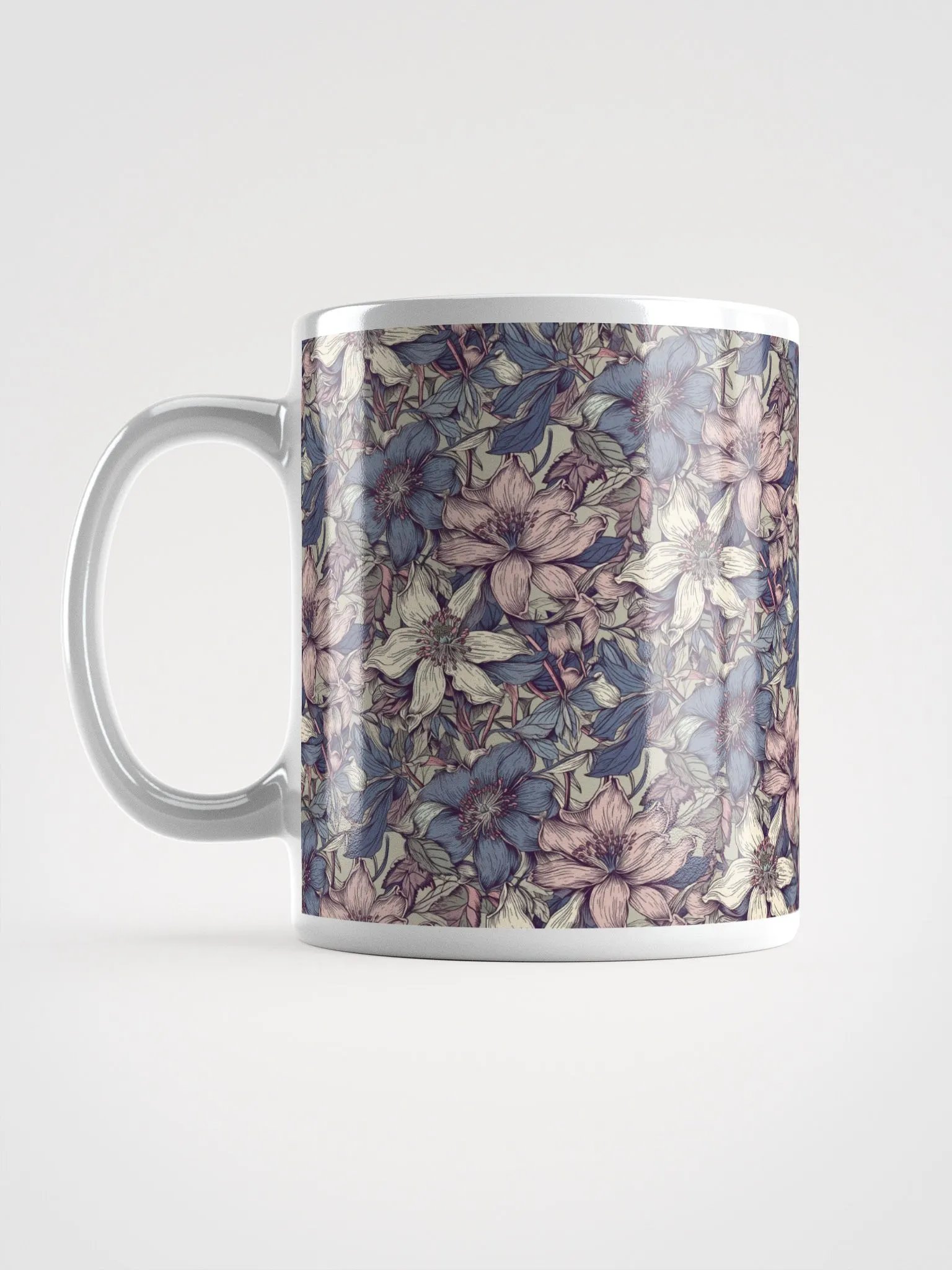Charming Clematis Flower Mug product image (6)