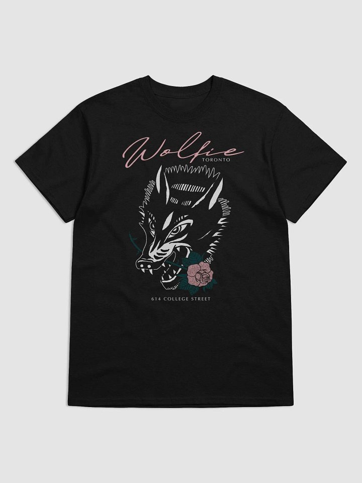 WOLFIE PINK ROSE TEE product image (1)
