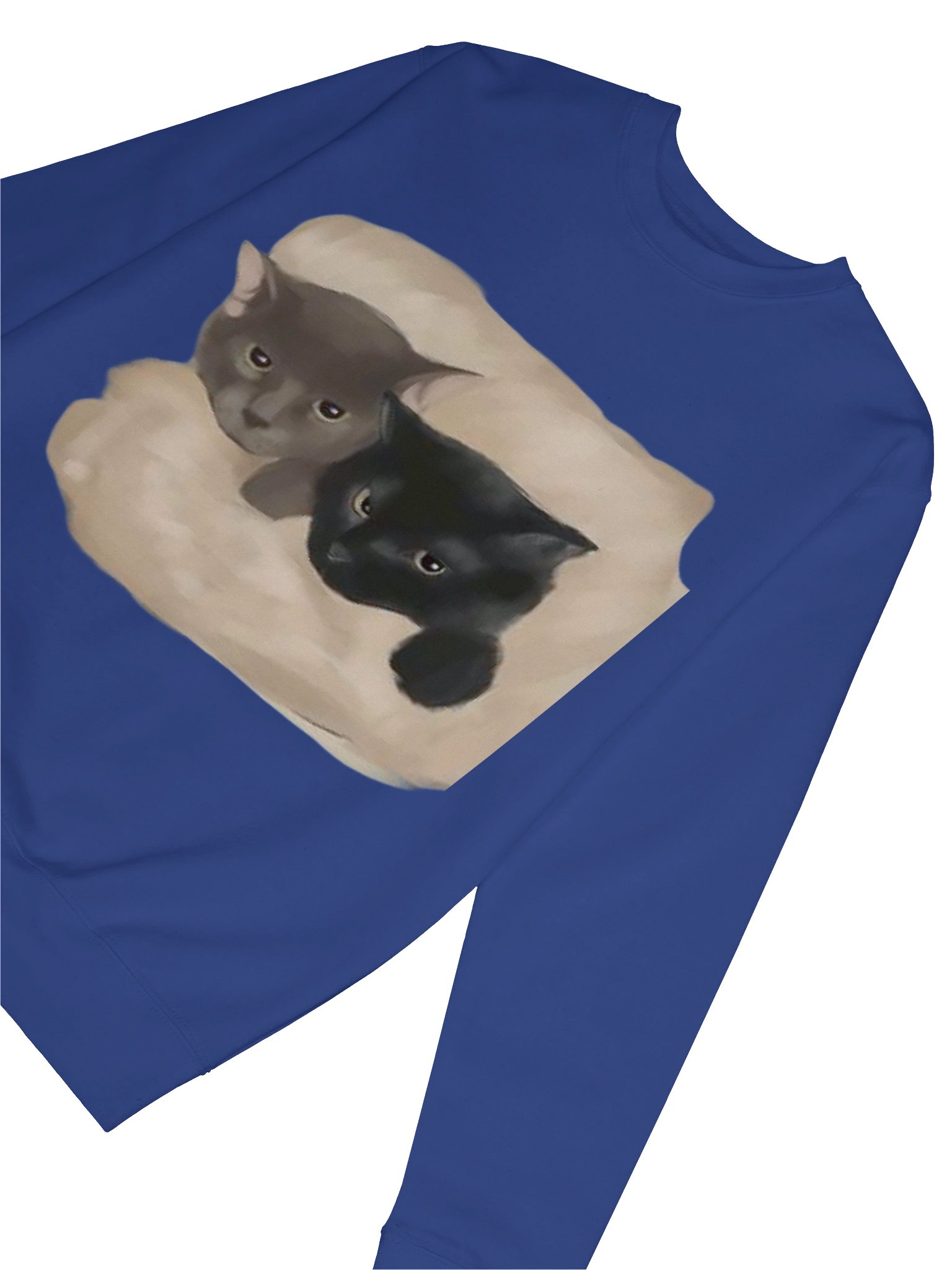 Frieda's cats - the real stars of the show, long sleeve sweatshirt product image (42)