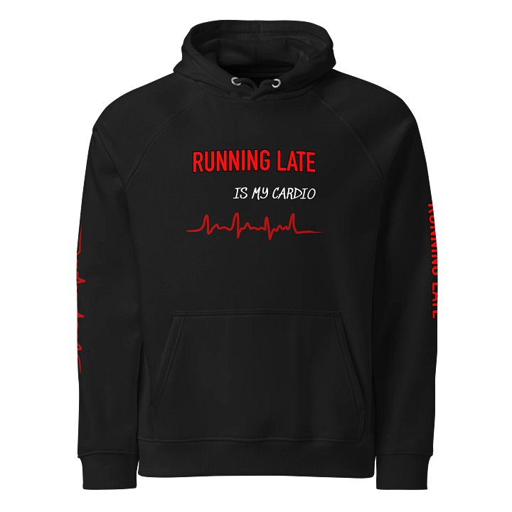 Eco-Friendly Running Late Hoodie product image (1)