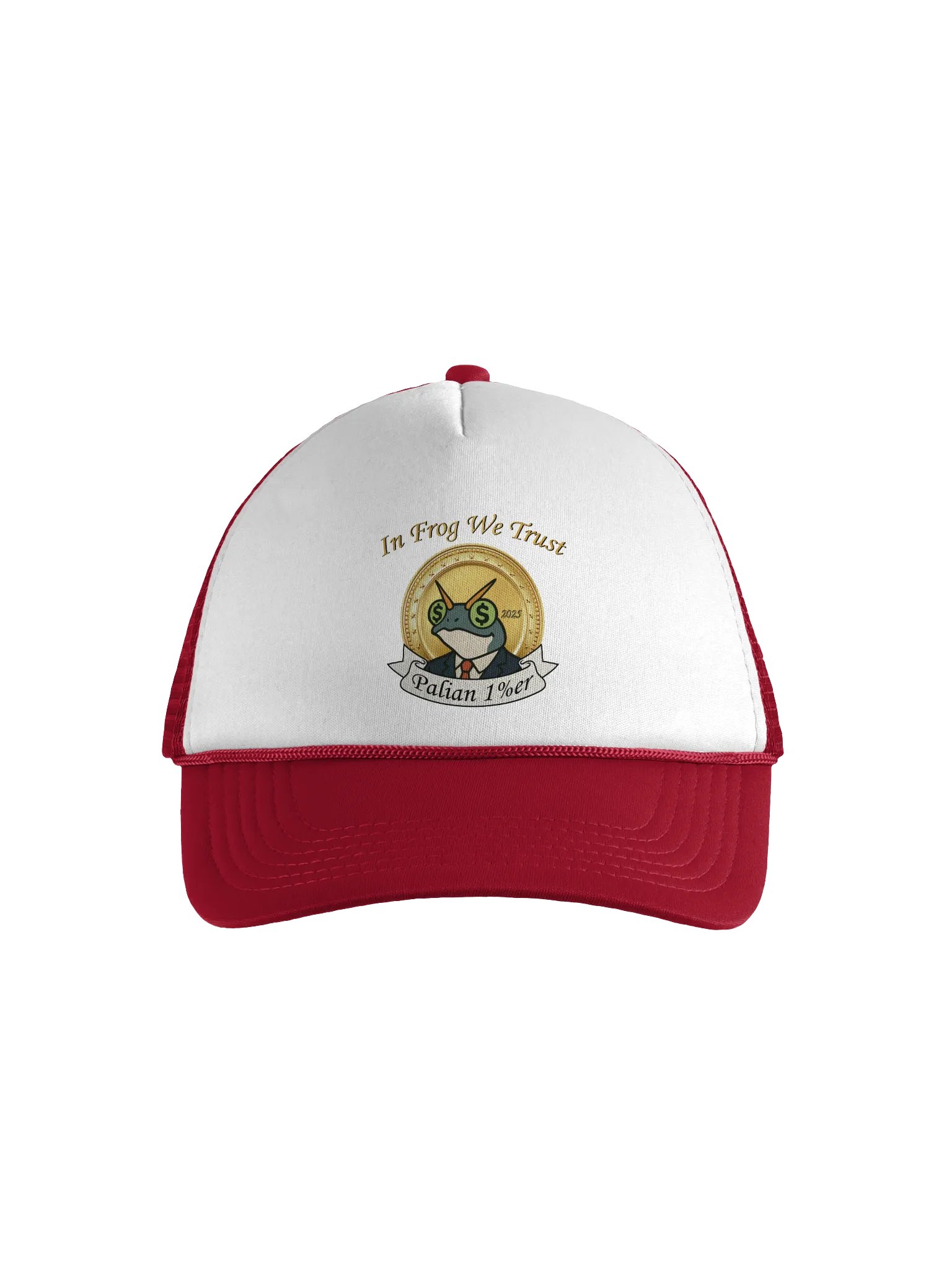 FROGMONEY2025 In Frog We Trust Hat product image (1)