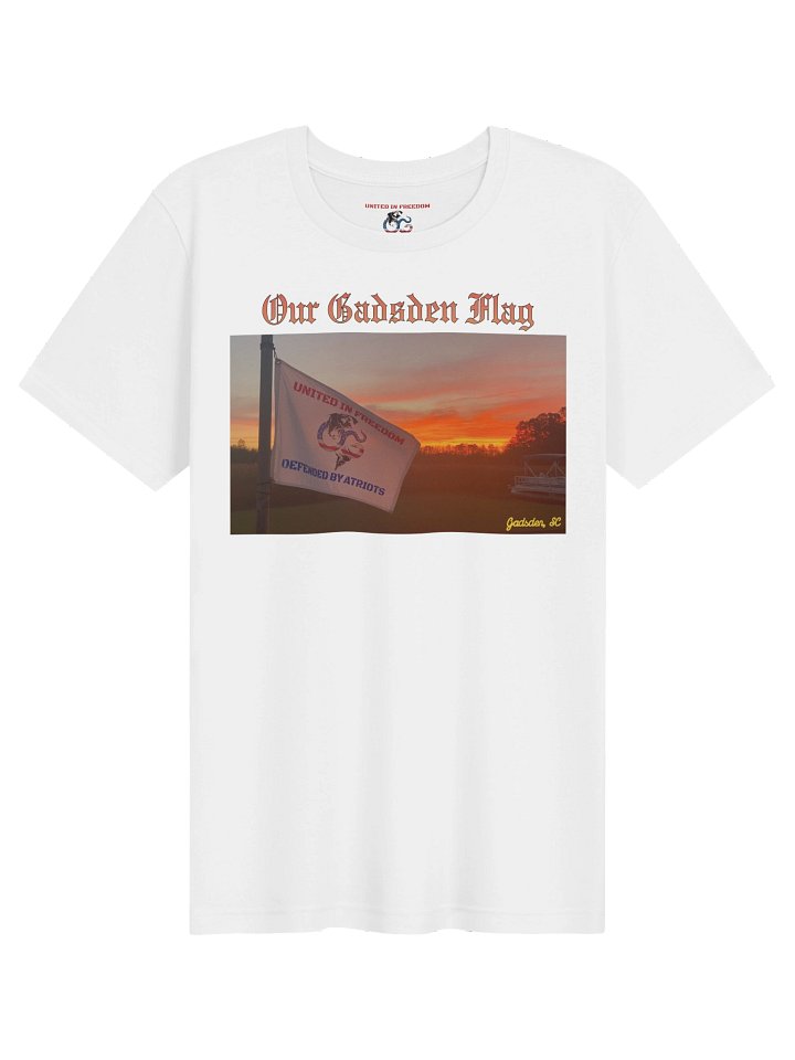 Our Gadsden Flag Freedom Sunset Tee product image (4)