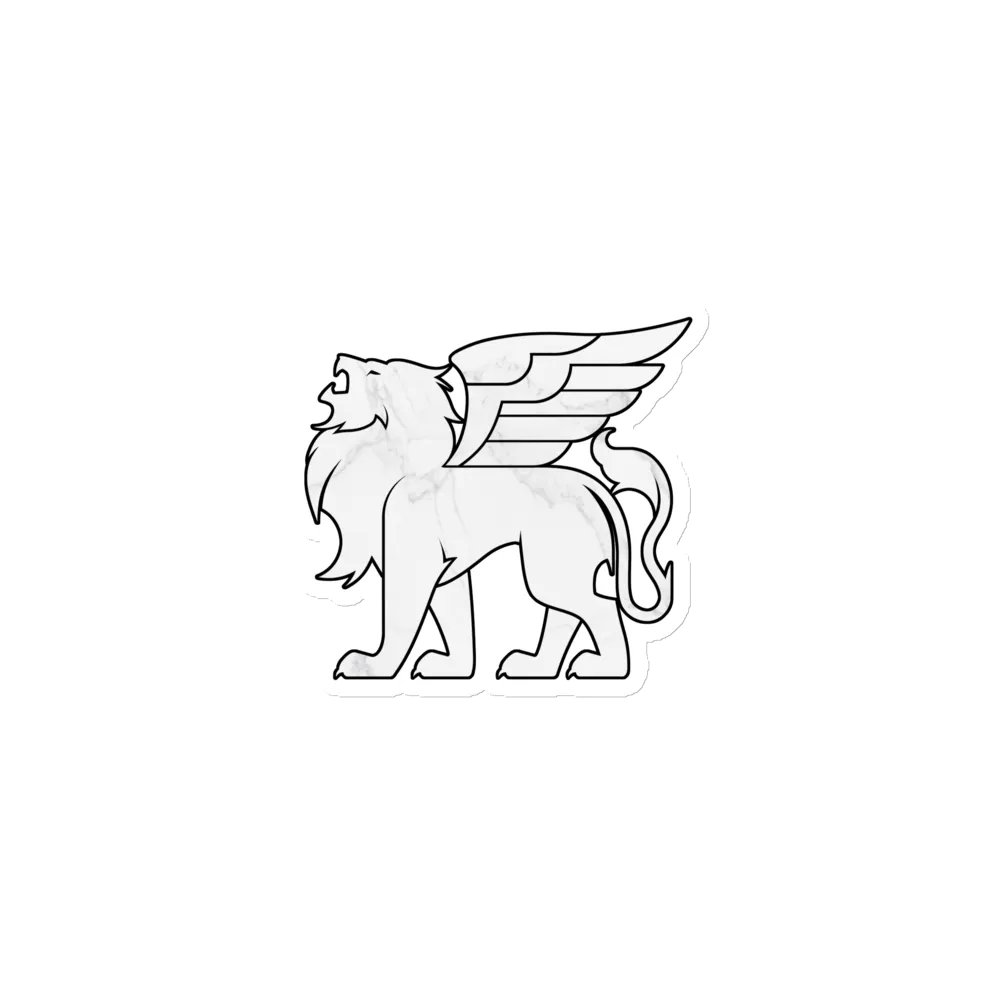 Verardi Famiglia Emblem (White) ✦ Die-Cut Magnets product image (1)