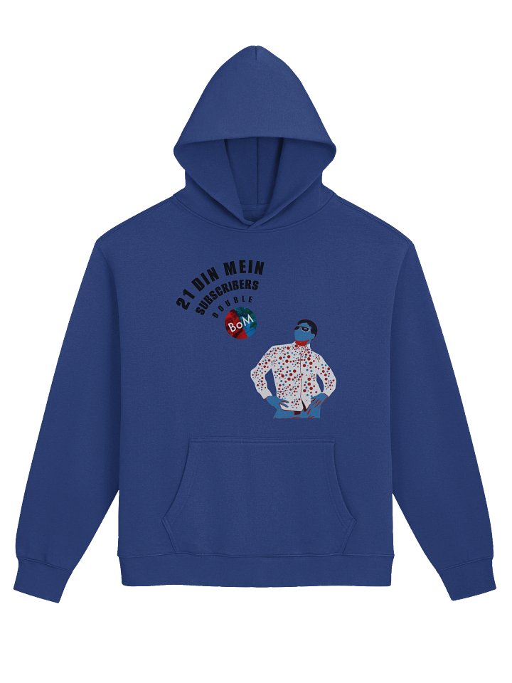 21 Din Mein Subscribers Double x BoM Hoodie product image (1)