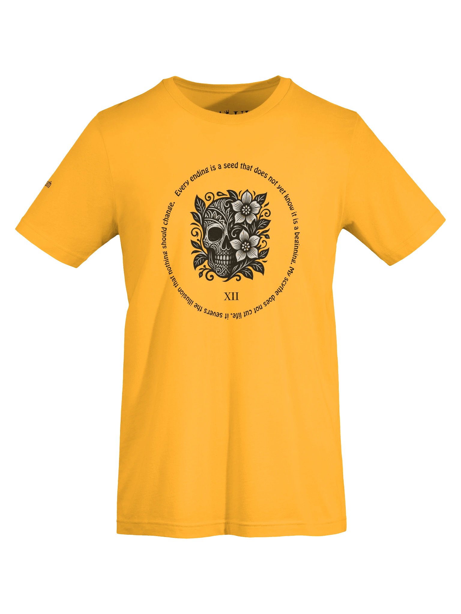 Death - ArcanaPop T-Shirt – Where Tarot Magic Meets Pop Art product image (6)