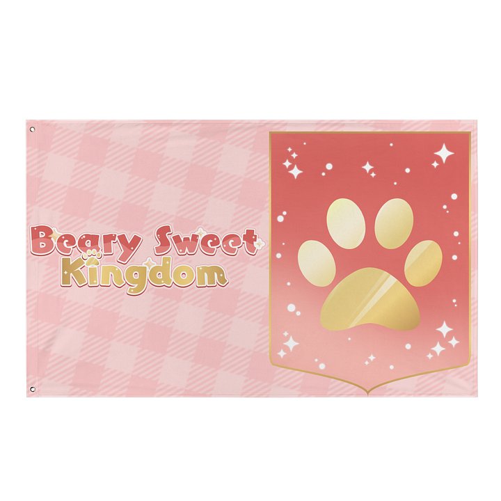 Beary Sweet Kingdom Flag product image (1)