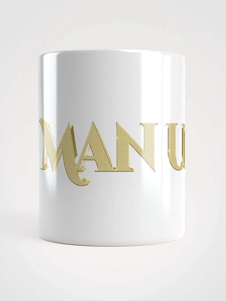 'Man Up' White Glossy Mug product image (1)
