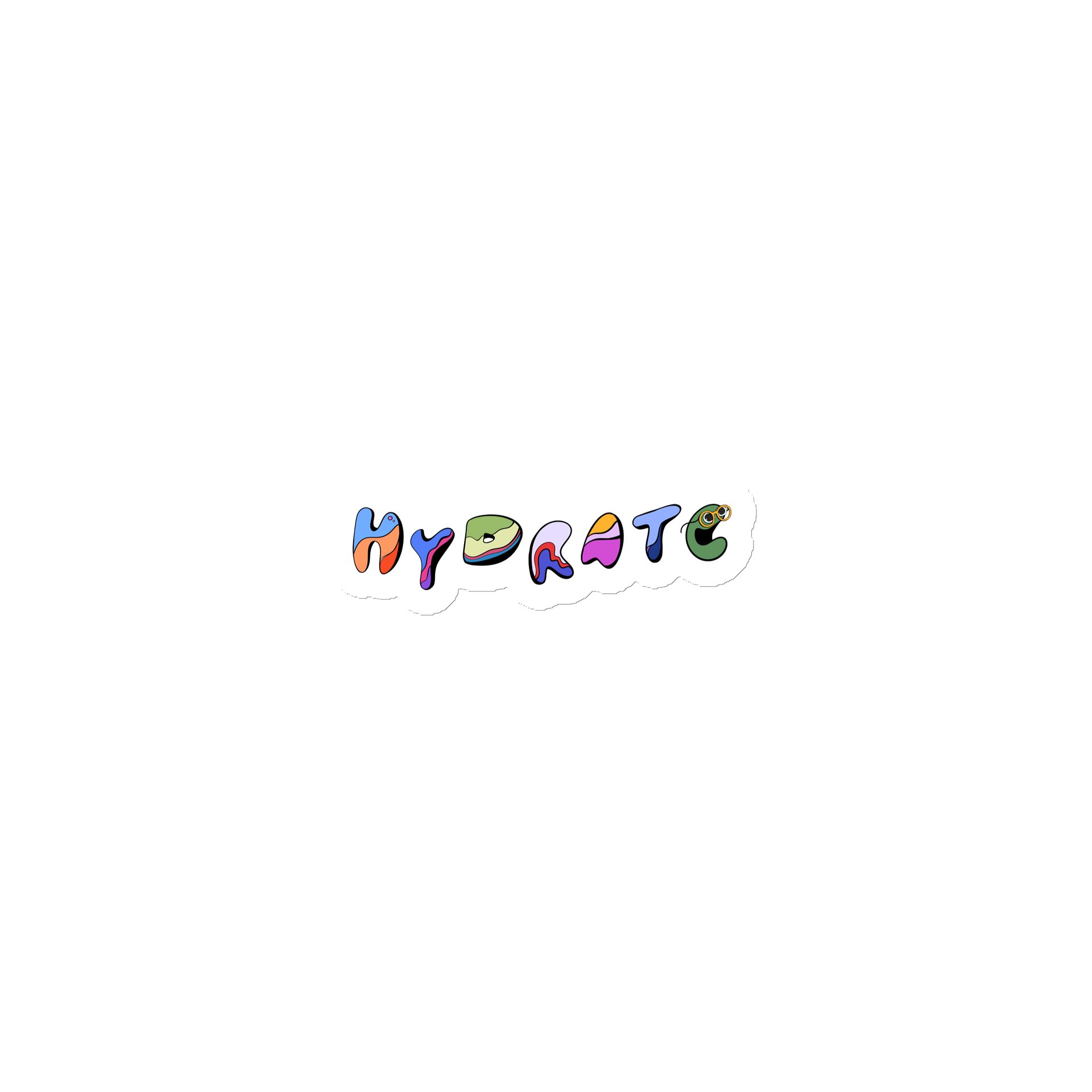 HYDRATE / Die-Cut Magnet product image (1)