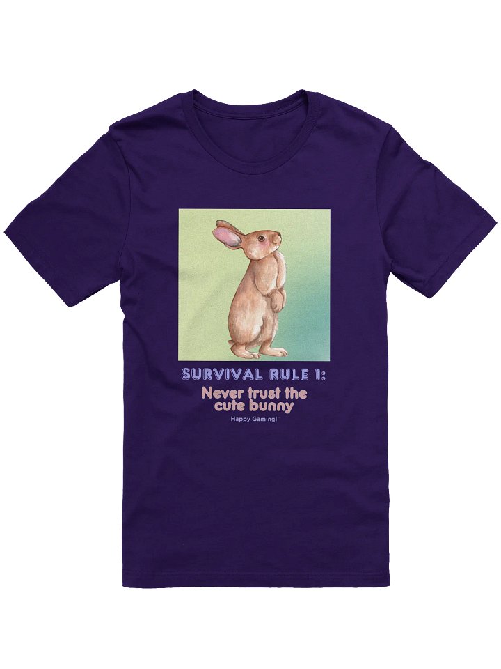 Survival Rule 1: Un-Trustworthy Bunny Tee product image (1)