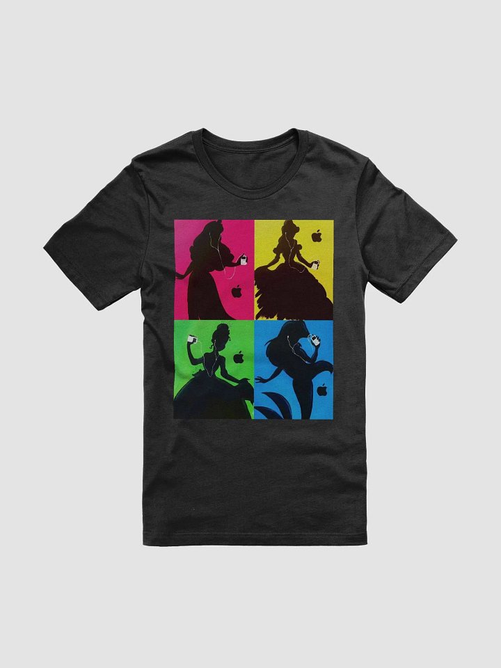 Music Loving Princess Silhouettes T-Shirt product image (1)