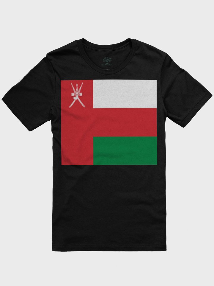 Oman Flag Design Unisex Supersoft T-Shirt - Graphic Grove product image (2)