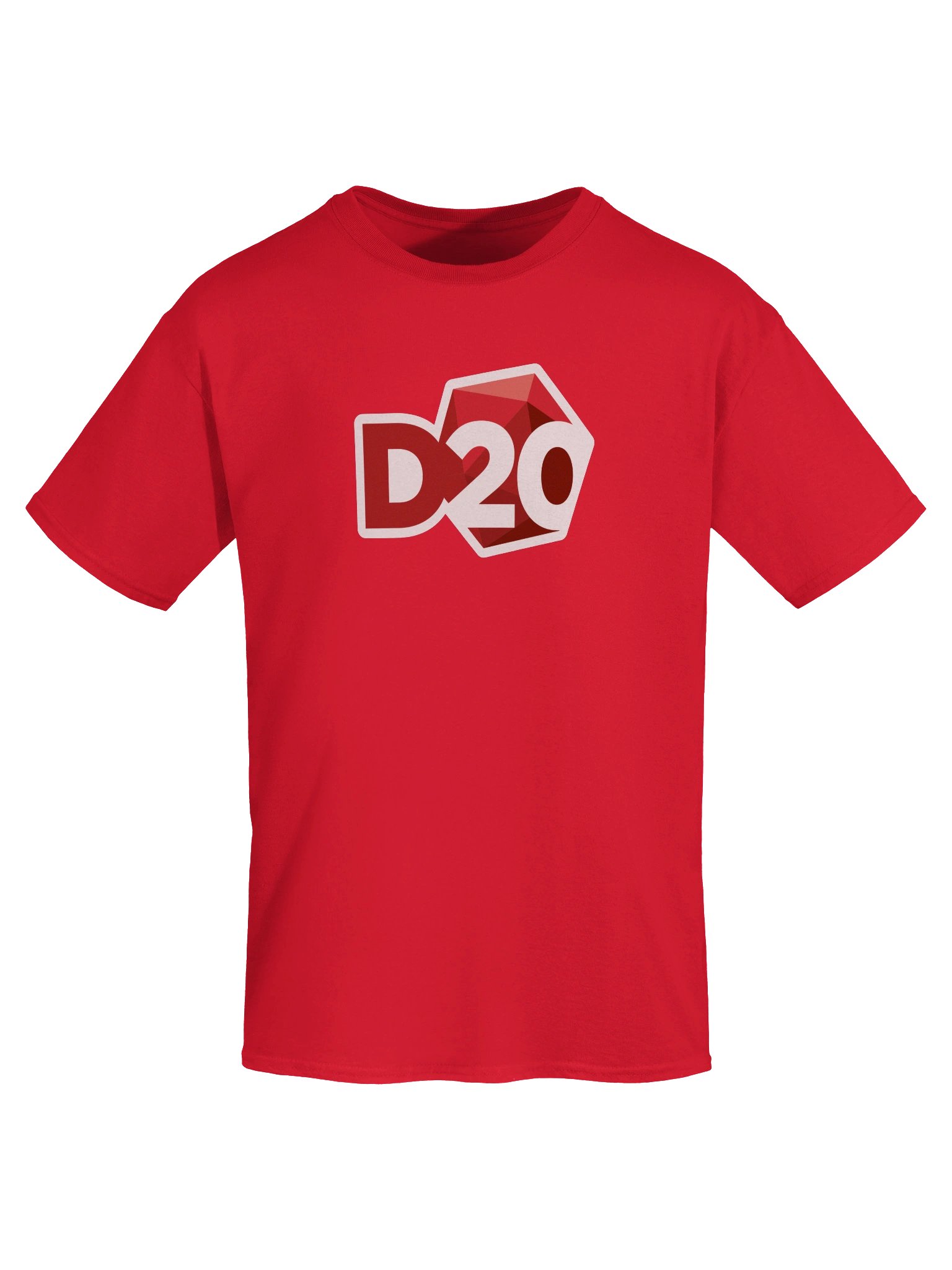 D20 - T-shirt rouge product image (7)