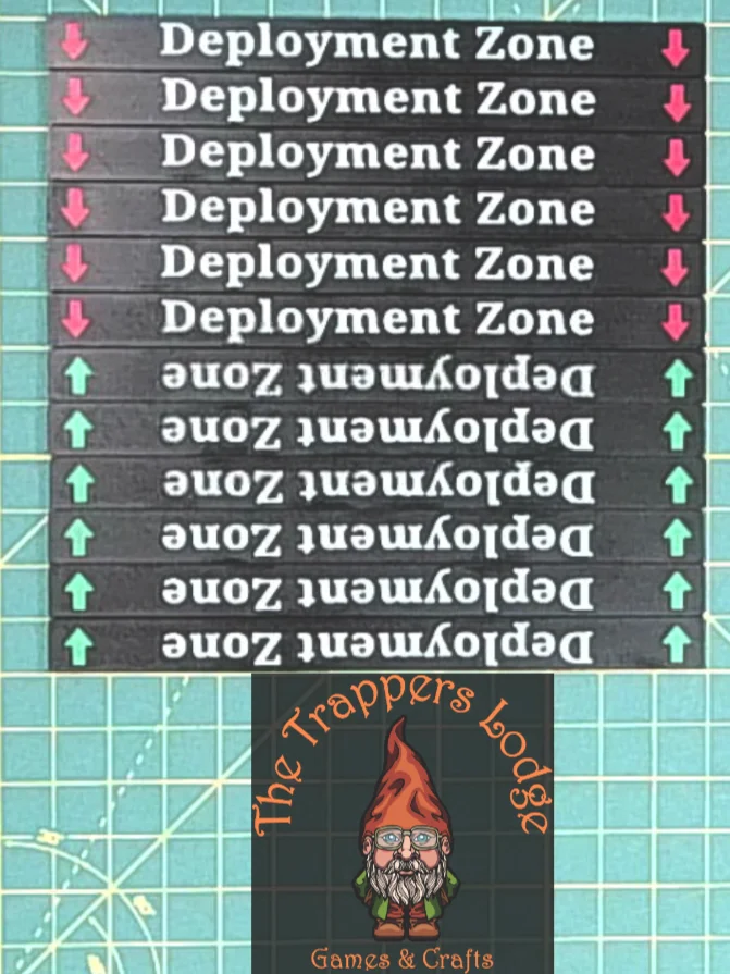 Warhammer & other TTWG - Attacker Defender Deployment Lines product image (7)
