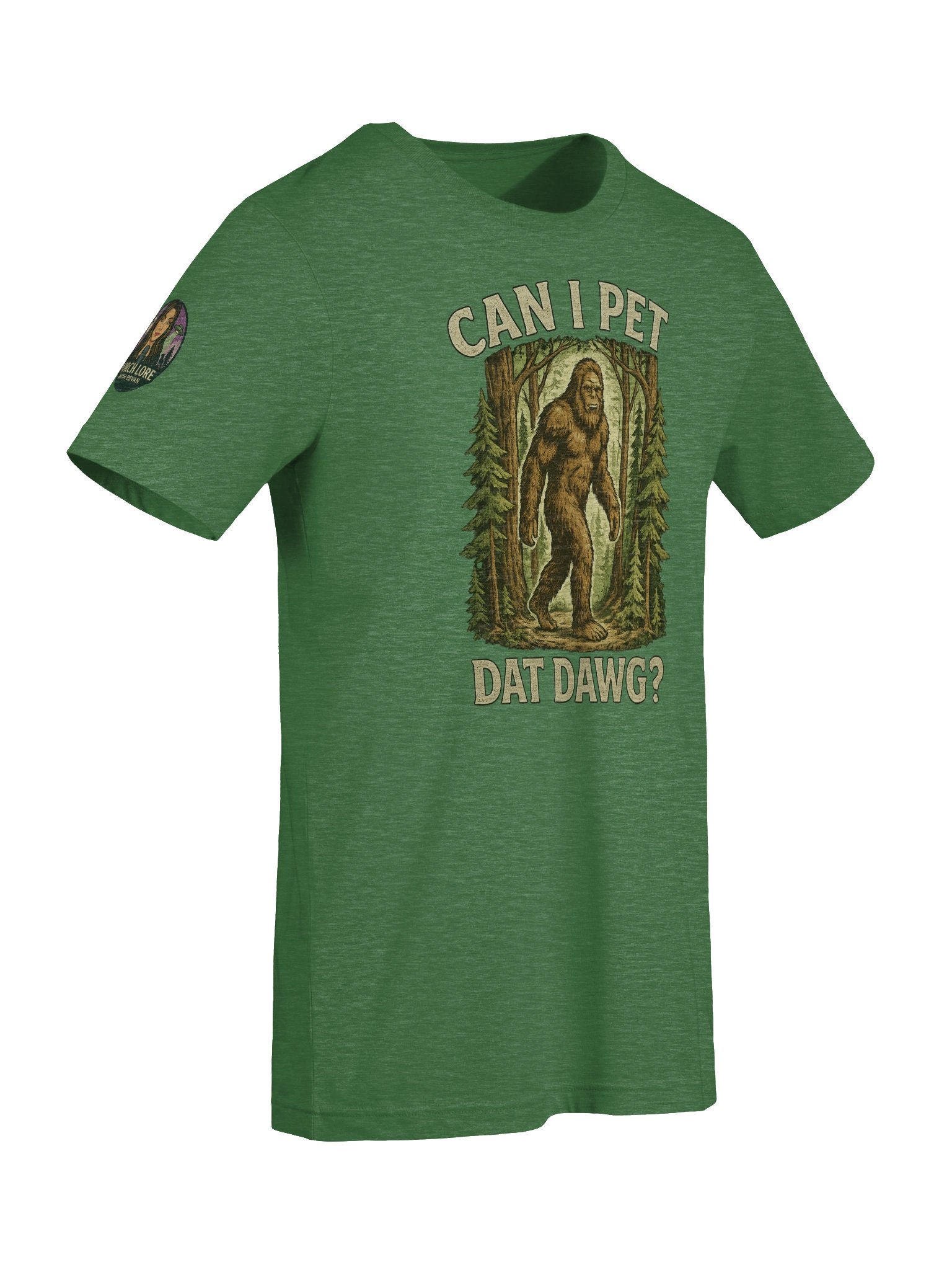 SASQUATCH PET DAT DAWG SUPER SOFT T-SHIRT product image (57)