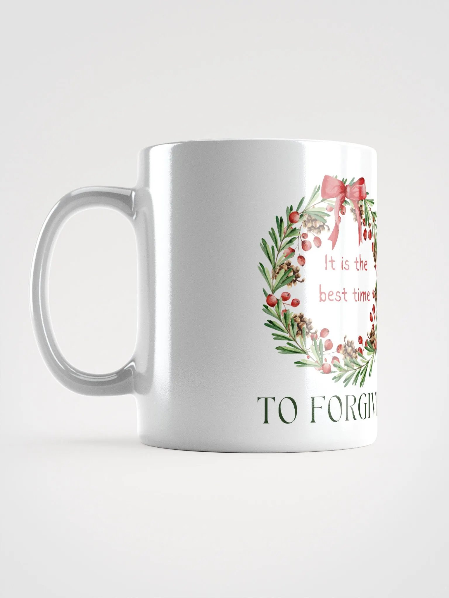 Forgiveness White Glossy Mug product image (3)