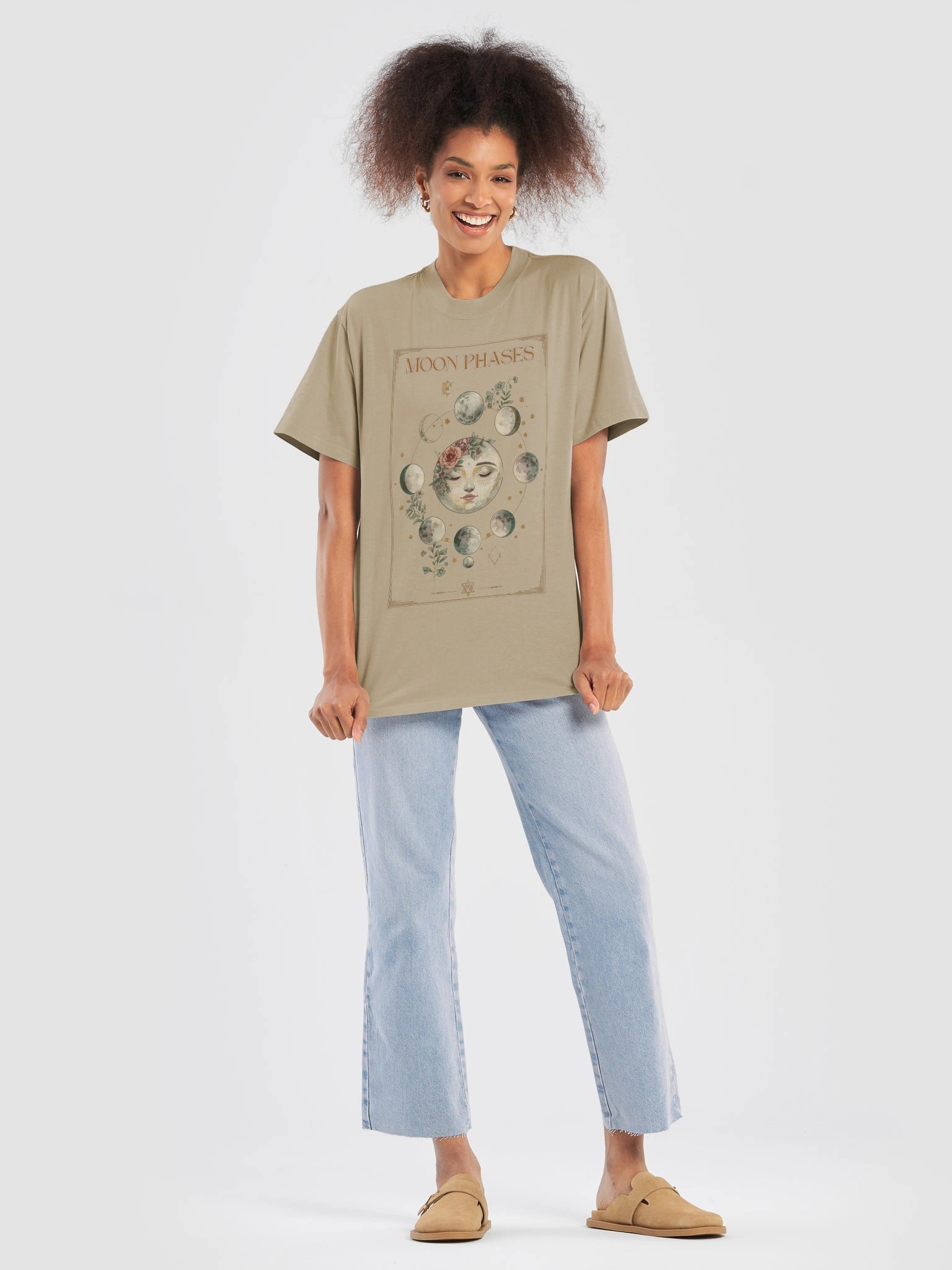 Mystical Moon Phases Tarot Design – Floral Goddess of the Lunar Cycle product image (6)