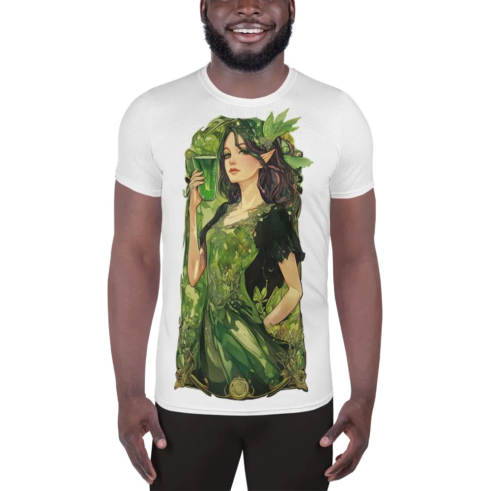 The Green Fairy - Large-print T-shirt product image (4)