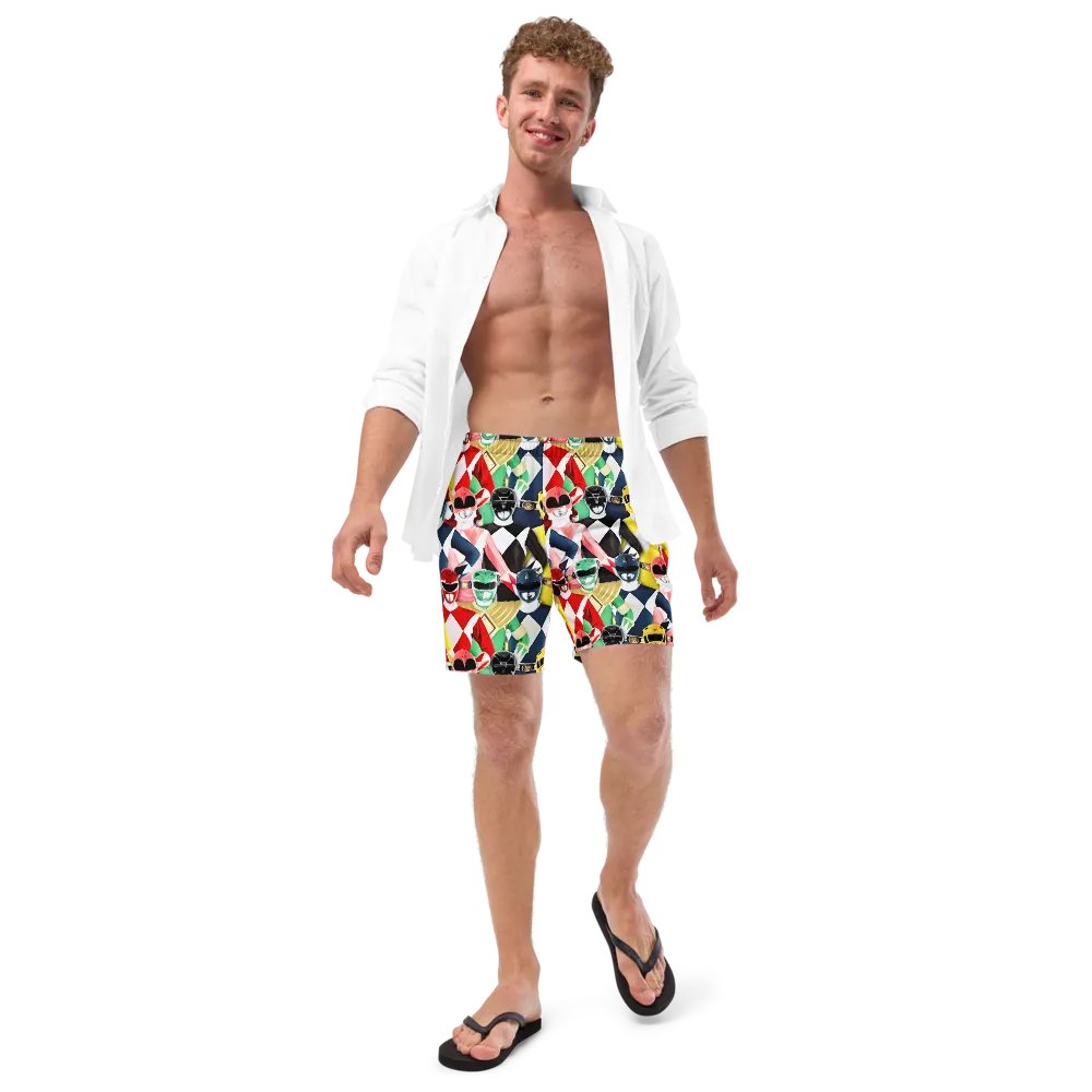 Retro Rangers All-Over Swim Trunks product image (11)