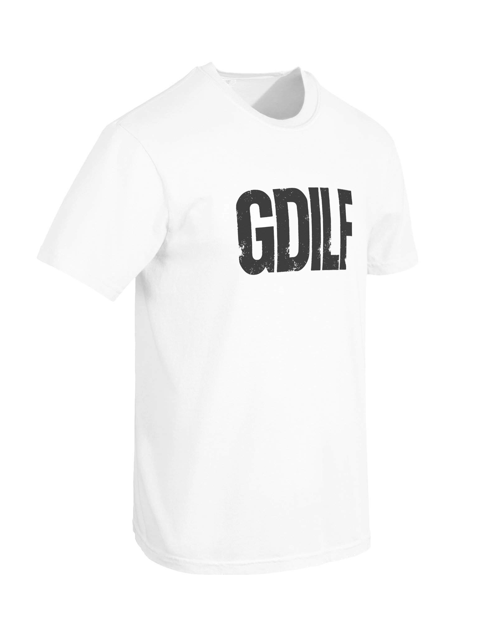 GDILF in Black Grungy Letters T-Shirt product image (2)