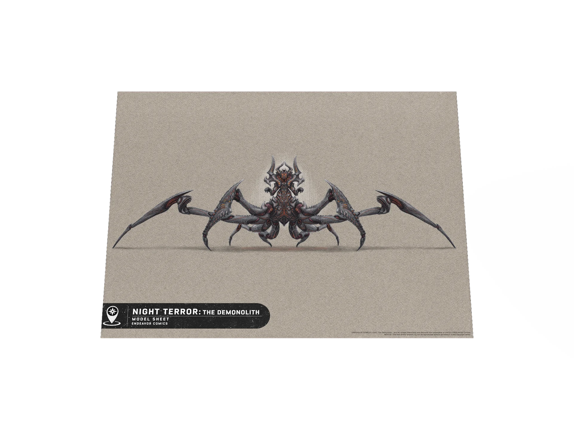 NIGHT TERROR: Demonolith Concept Art Print product image (3)
