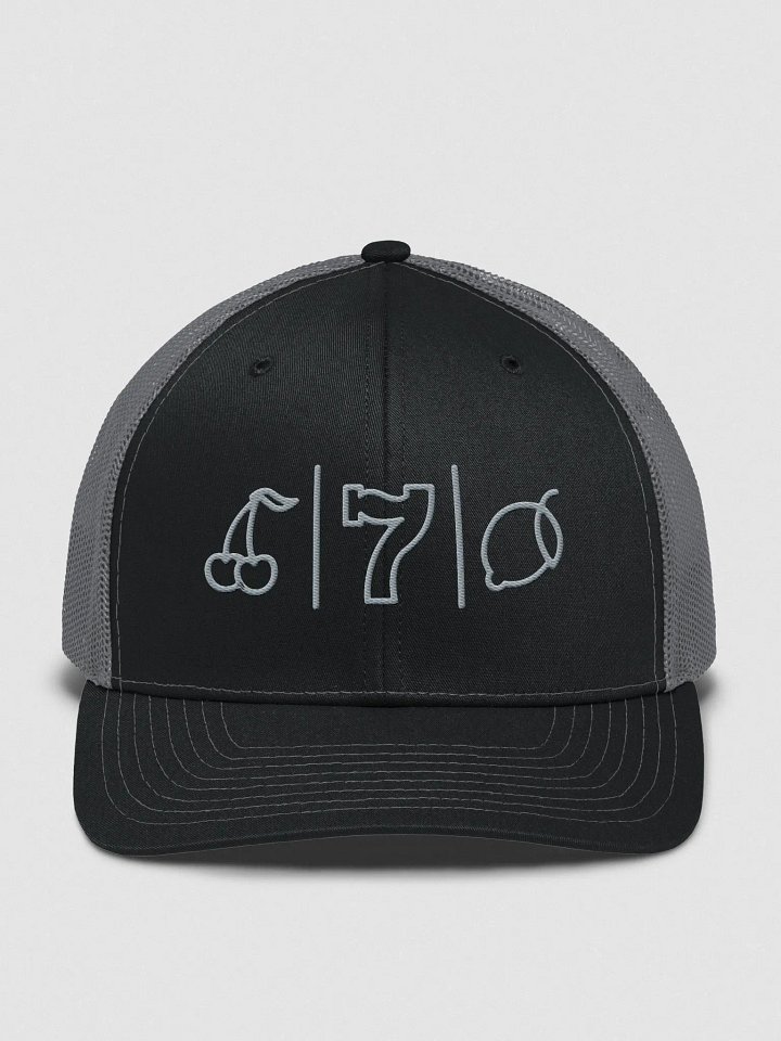 Cdog Spins Trucker Hat Black/Grey/Grey product image (1)
