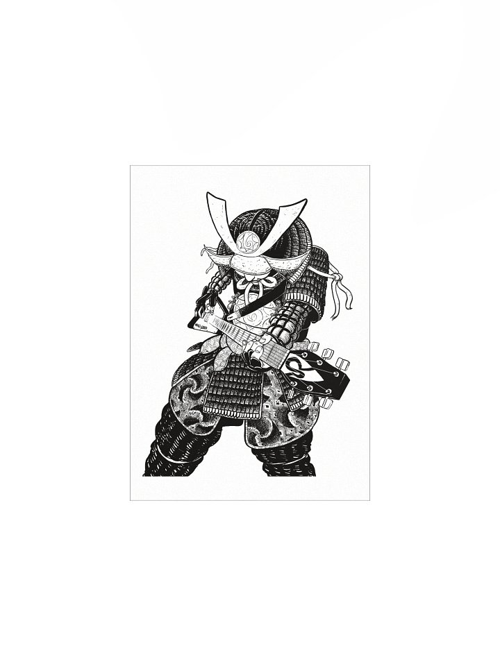 Shred Samurai Print product image (1)