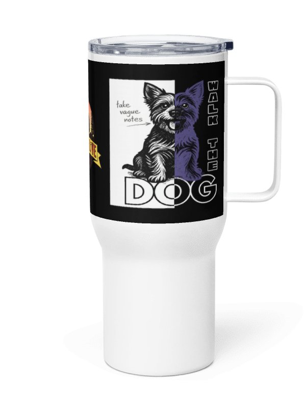 Walk the Dog True Crime Travel Mug product image (1)