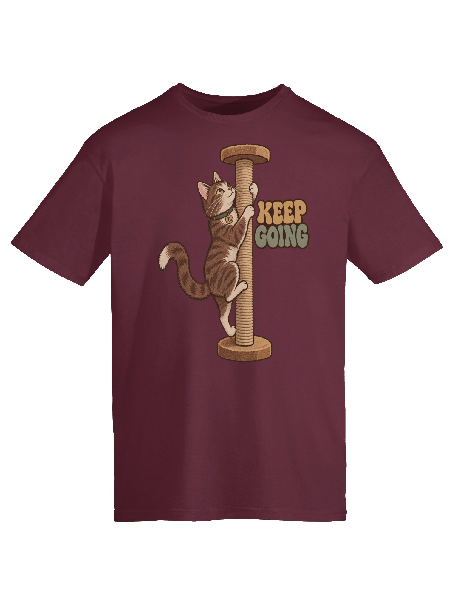 Capricorn Keep Going Cat Zodiac T-Shirt product image (5)