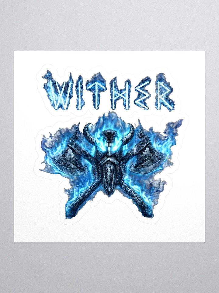 Wither sticker, Fire and ice product image (1)