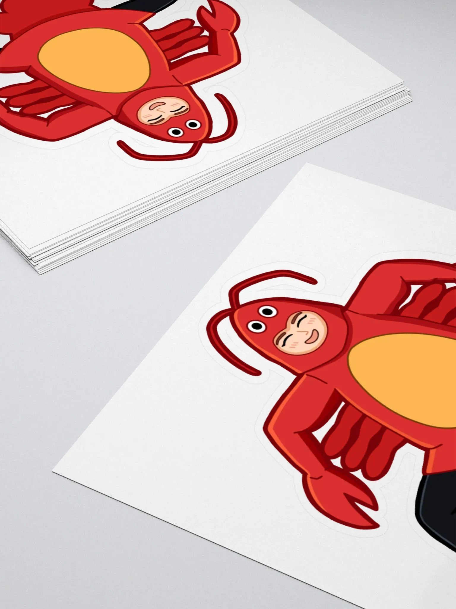 lobster leek sticker product image (5)