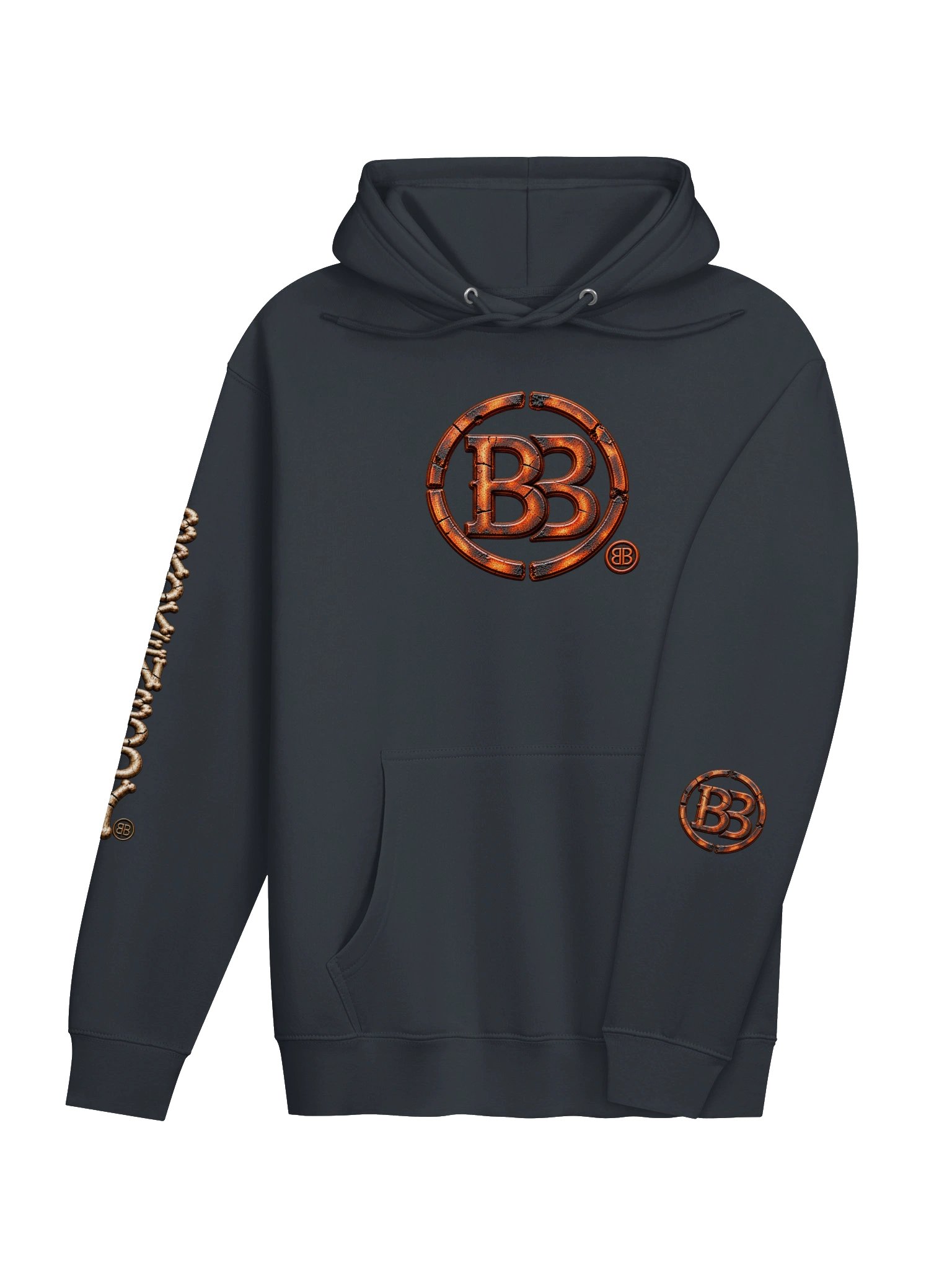 BROKEN BODY™ BB COPPER EMBLEM HOODIE product image (4)