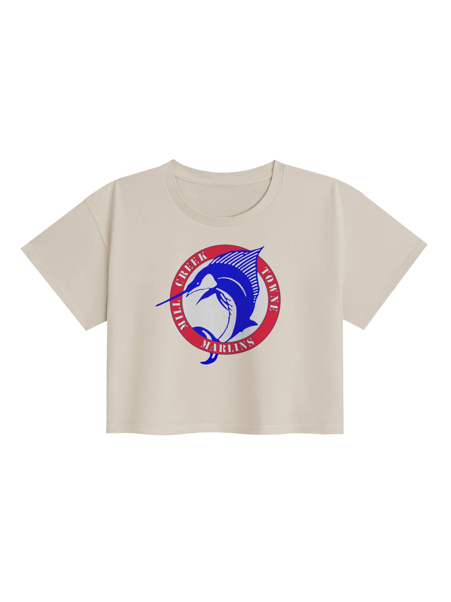 Marlins Logo Crop Top product image (1)