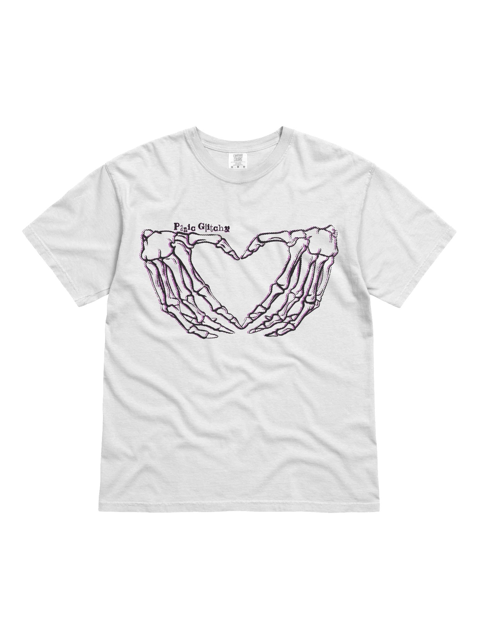Glitchy Heart & Bones Tee product image (16)