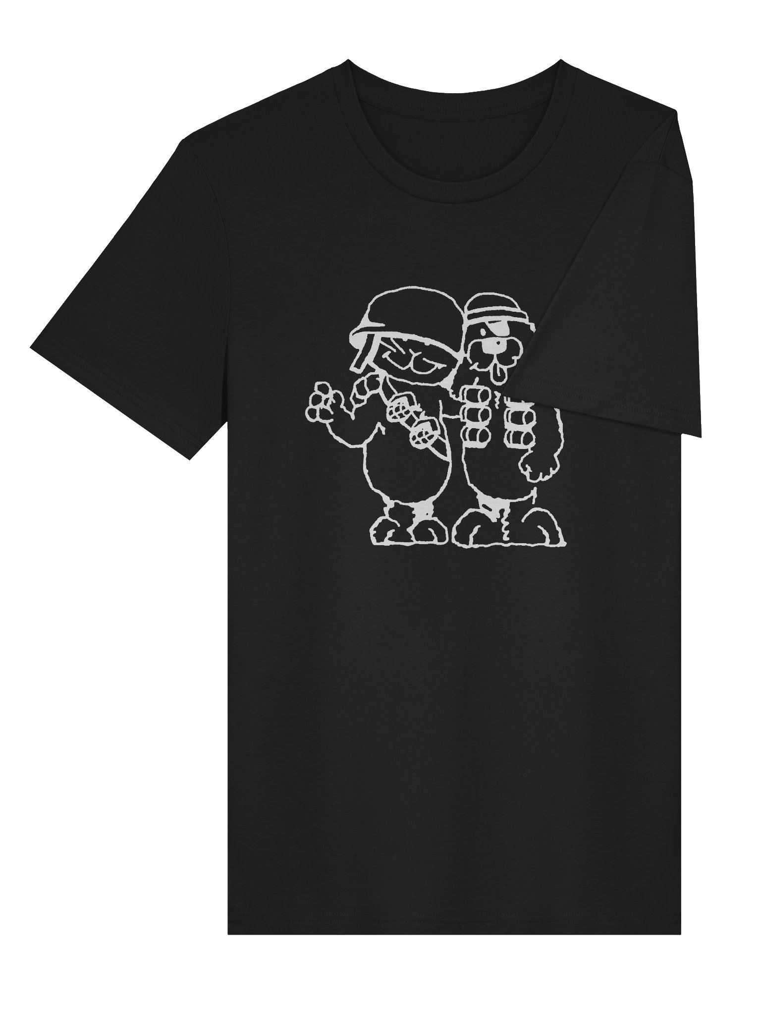 TF2 Friends Burger Shirt Alt (No Text) product image (4)
