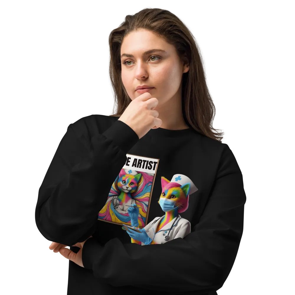 Nurse Artist Vibes Long Sleeve Shirt product image (9)