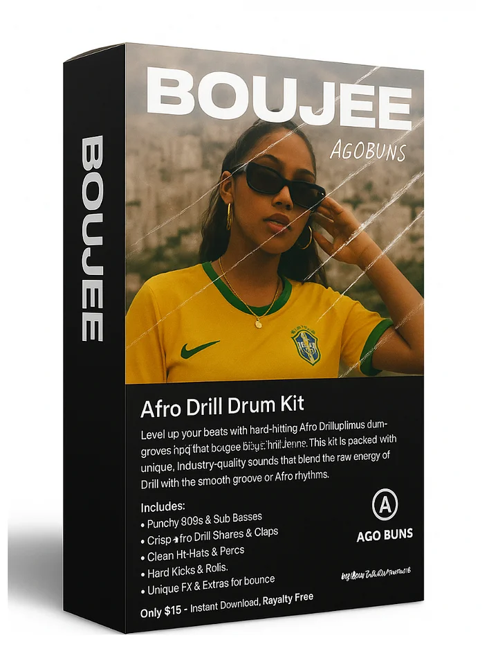 BOUJEE | Afro Drill Drum Kit product image (1)