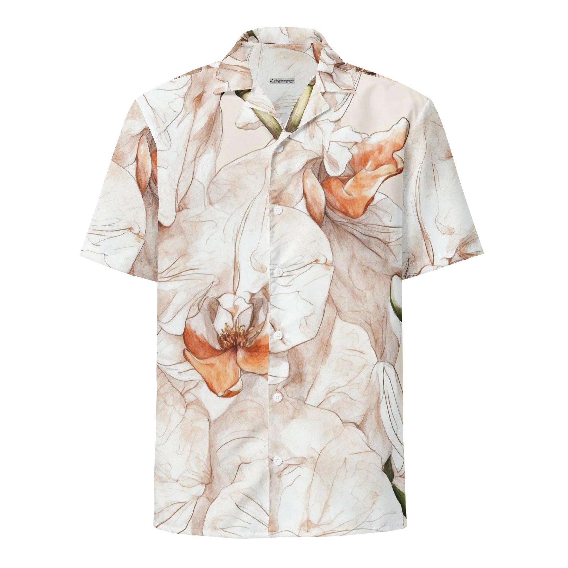 Tropical Blossom Breeze Hawaiian Shirt product image (1)