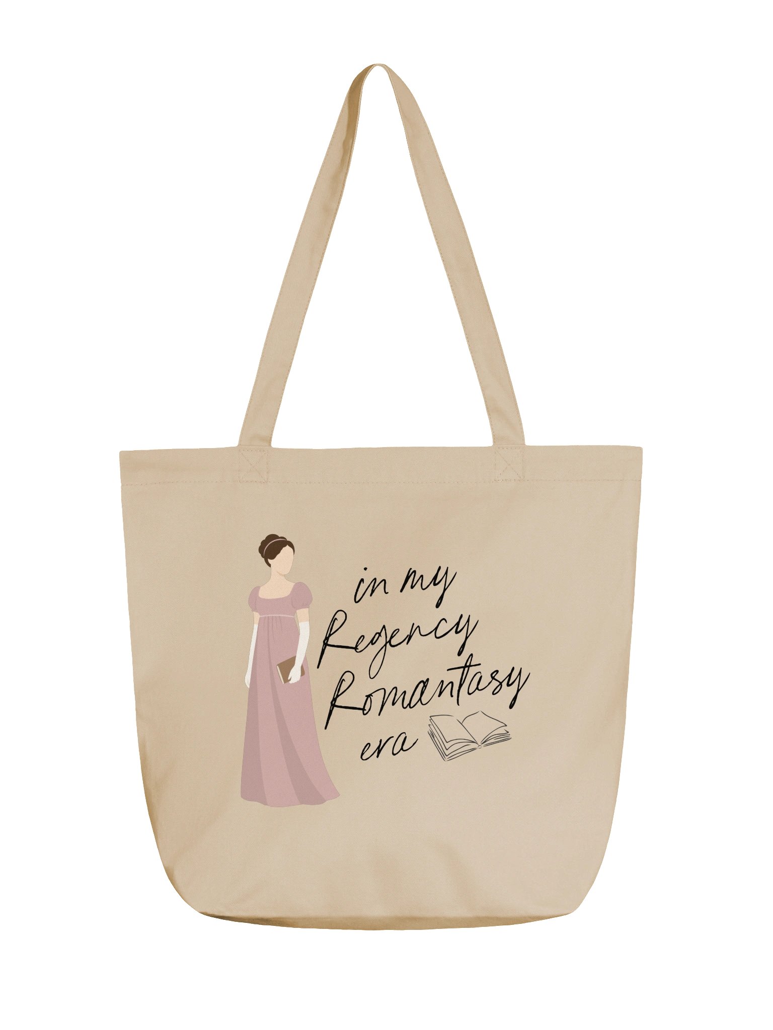 Regency Romantasy Era Econscious Tote Bag | PINK product image (1)