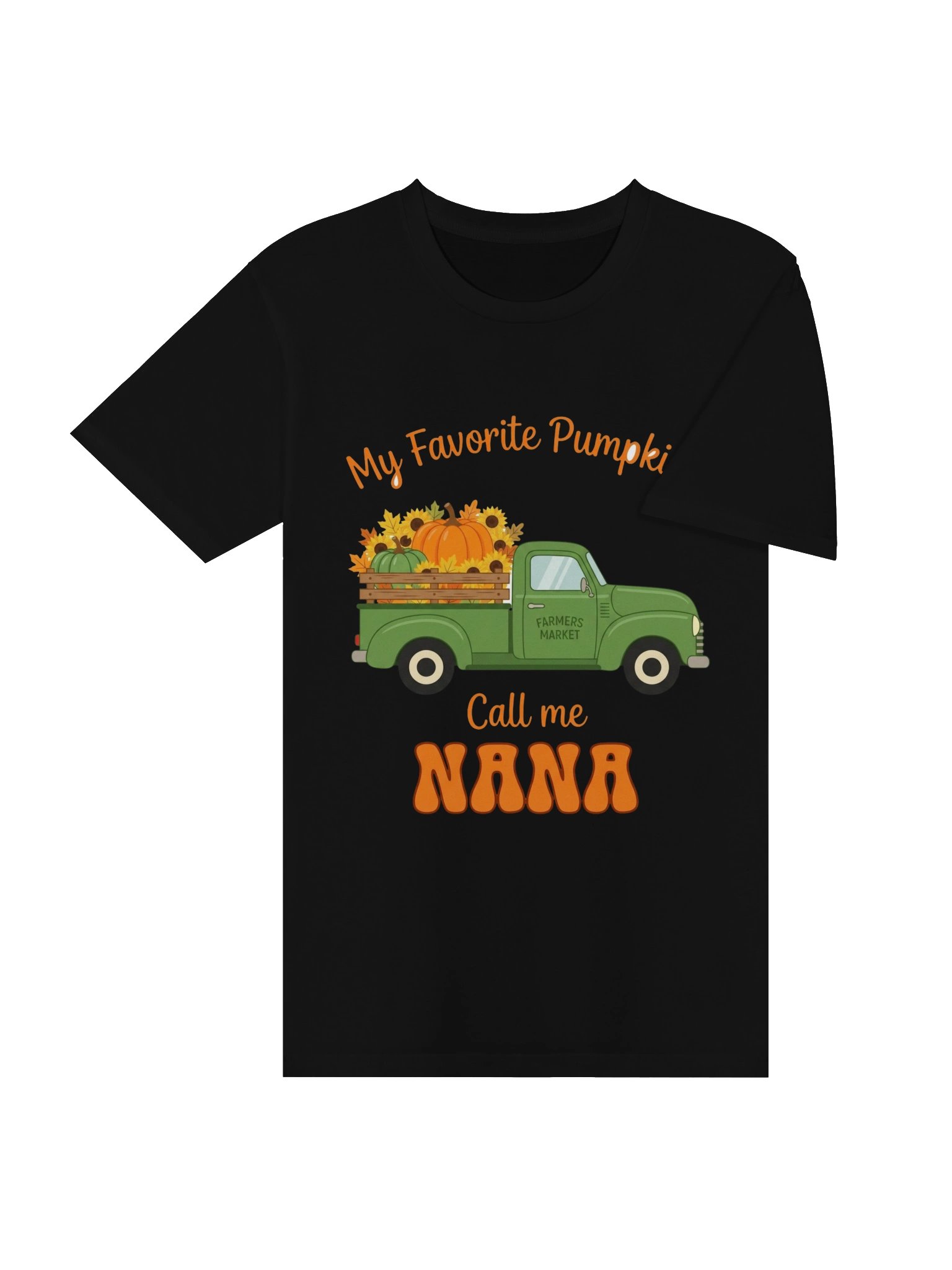 My Favorite Pumpkins Call Me Nana Funny Family T-Shirt product image (34)