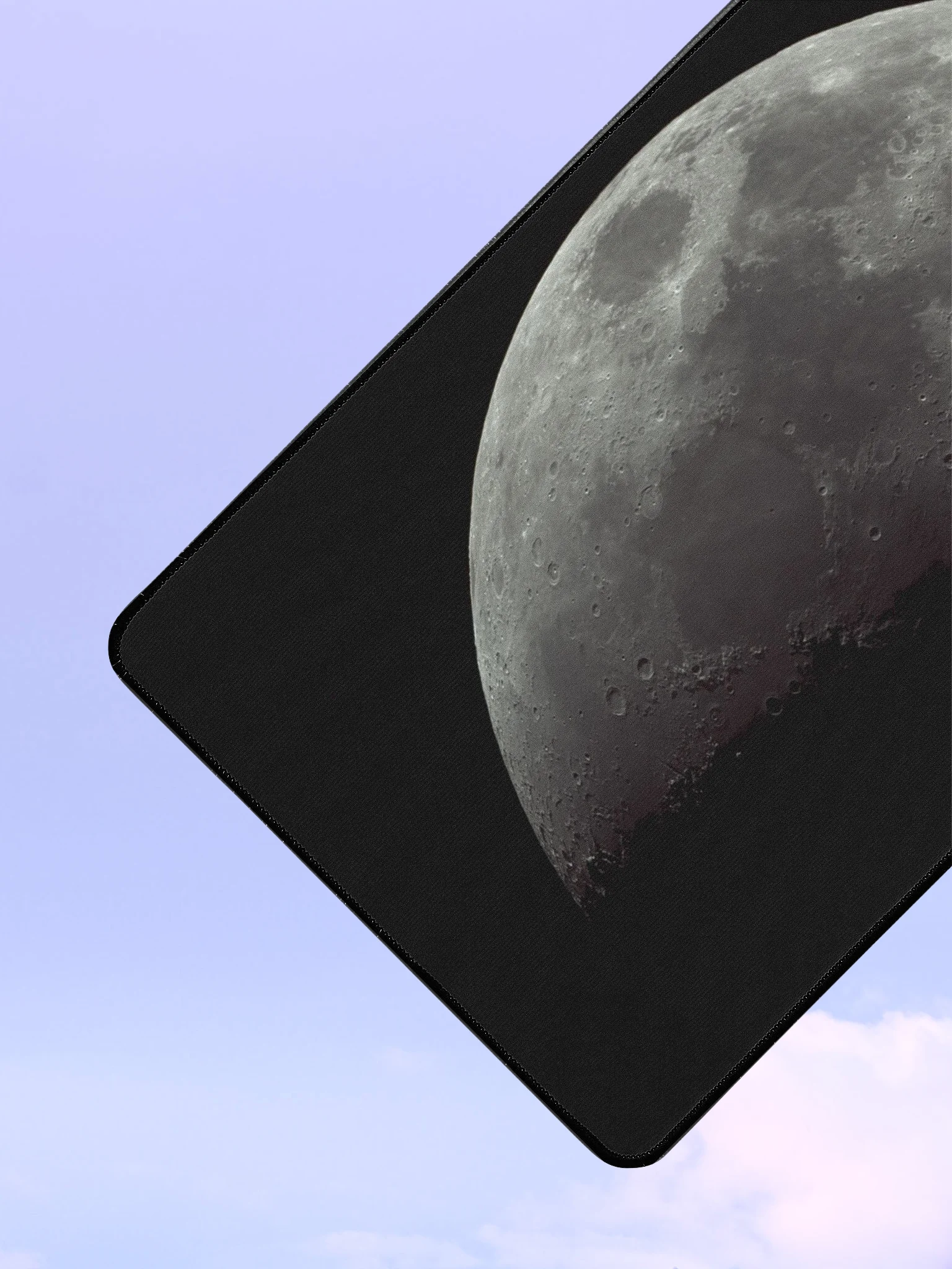 Waxing Moon Desk Mat product image (3)