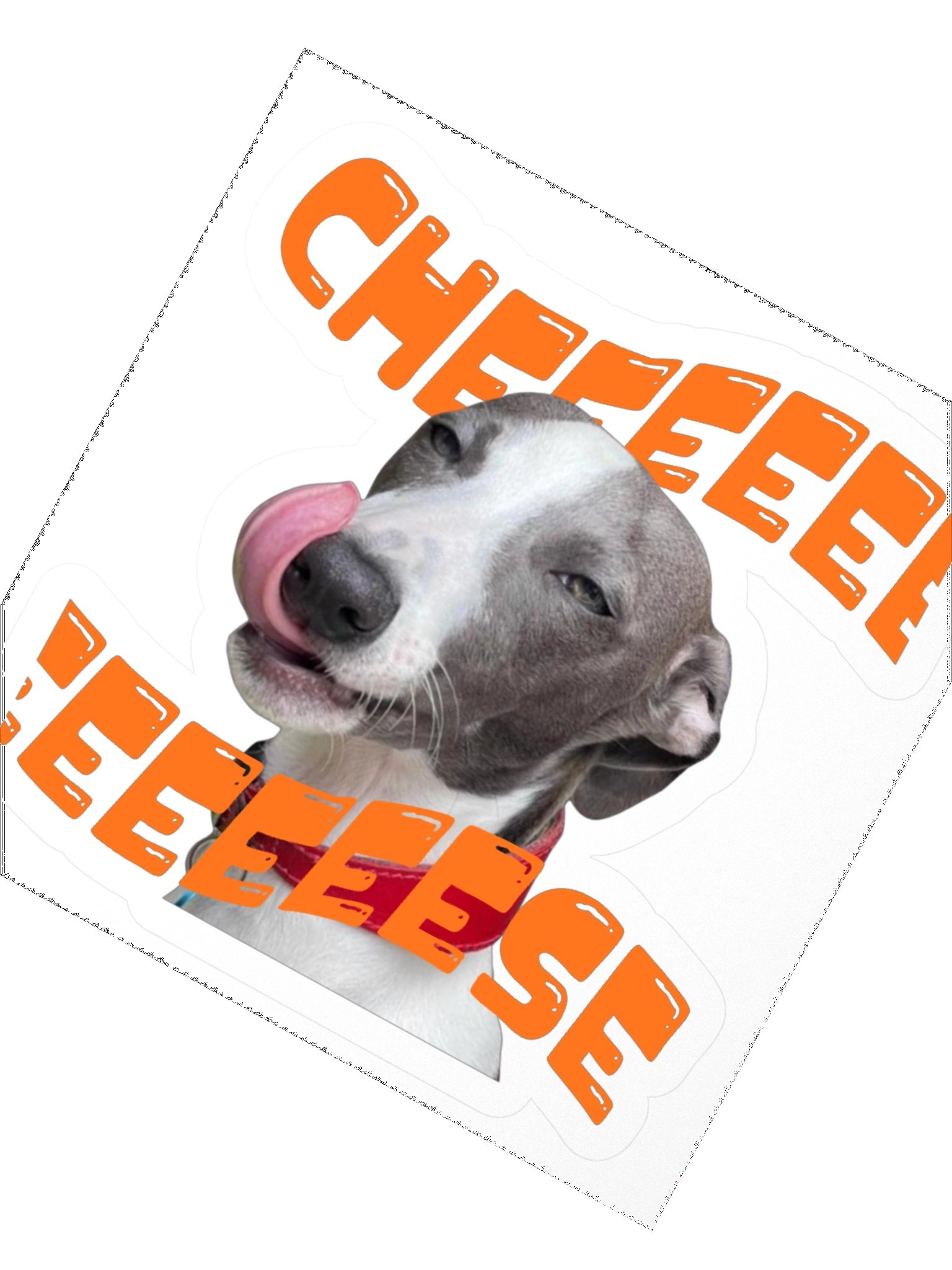 "Cheeeeeeese" Hervey sticker product image (2)