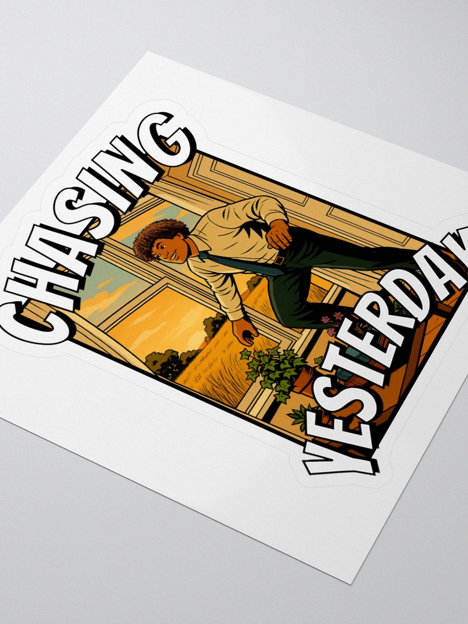 CHASING YESTERDAY Comic Sticker product image (3)
