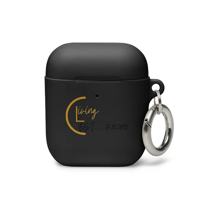 Gold Monogram AirPods Case product image (1)