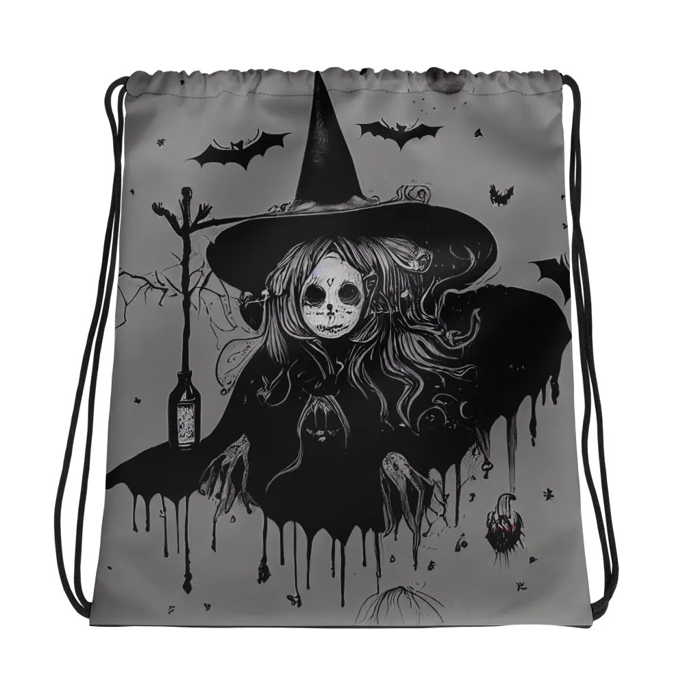 Shadowy Sorcery Drawstring Bag product image (1)